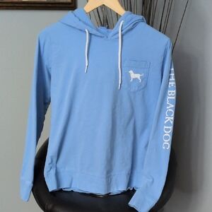 The Black Dog Sky Blue Pullover Hoodie
